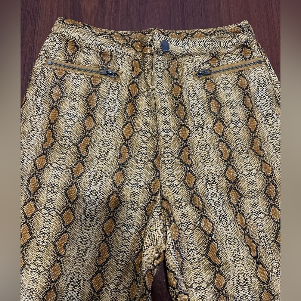 Free People Wild Horses Vegan High Waist Straight Leg Pants 2 - Picture 5 of 7